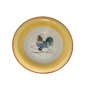 Rooster Alley Tabletops Unlimited Bowl Farmhouse‎ Rustic Chicken Dish 8in